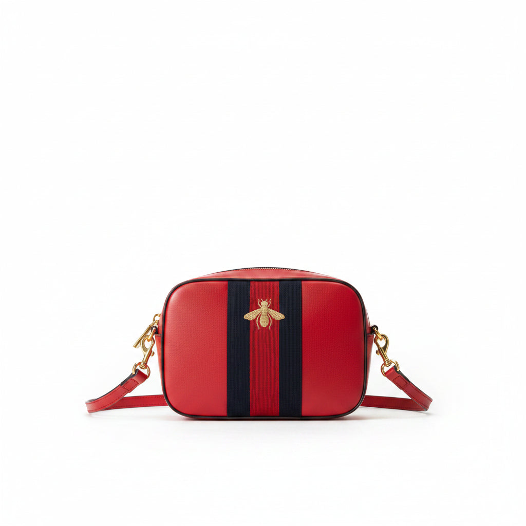 Gucci Bee Bags Red