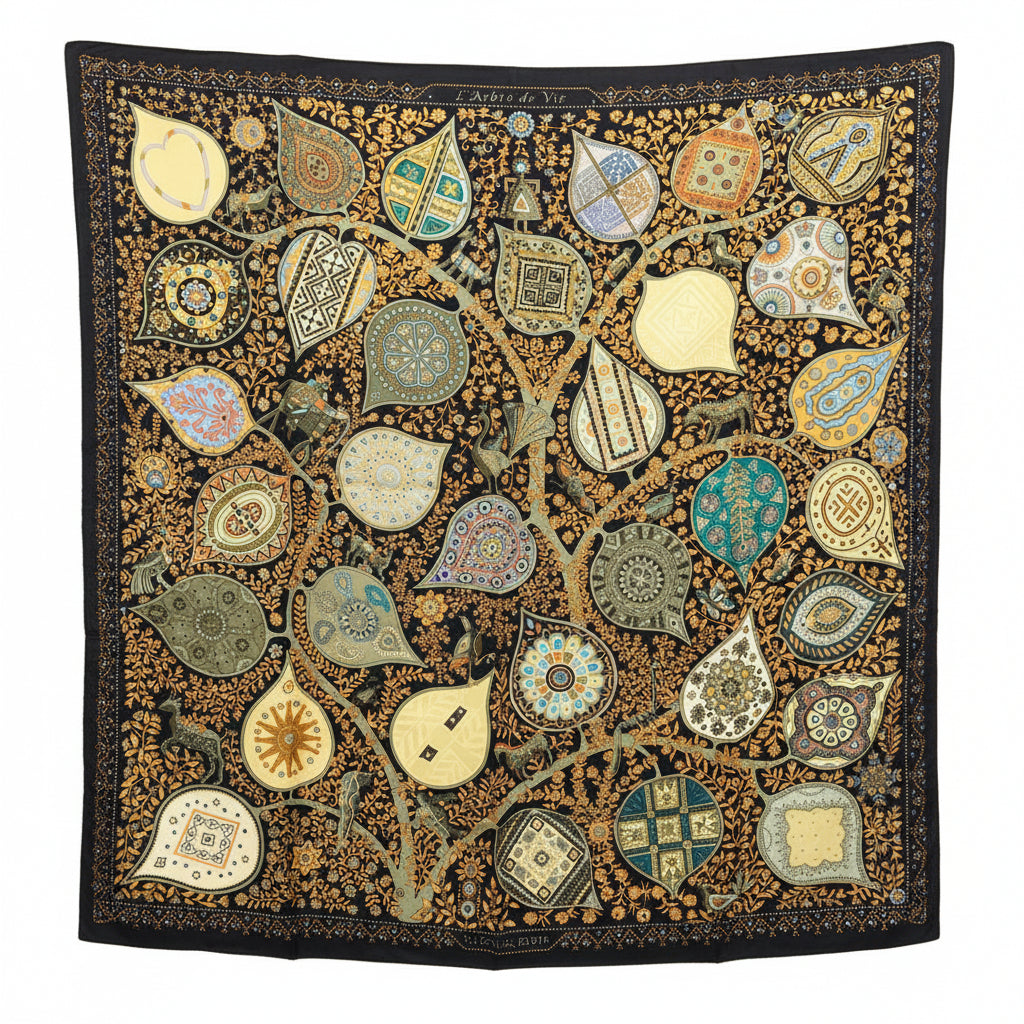 Hermes Scarf L’Arbre De Vie