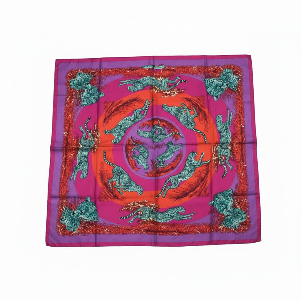 Hermes Scarf Guepards