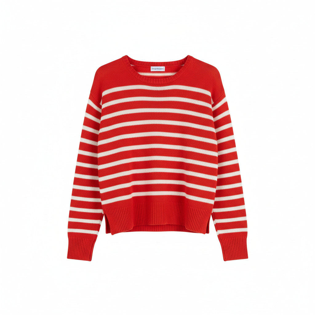 Ines De La Fressange Sweater XS Red Stripe