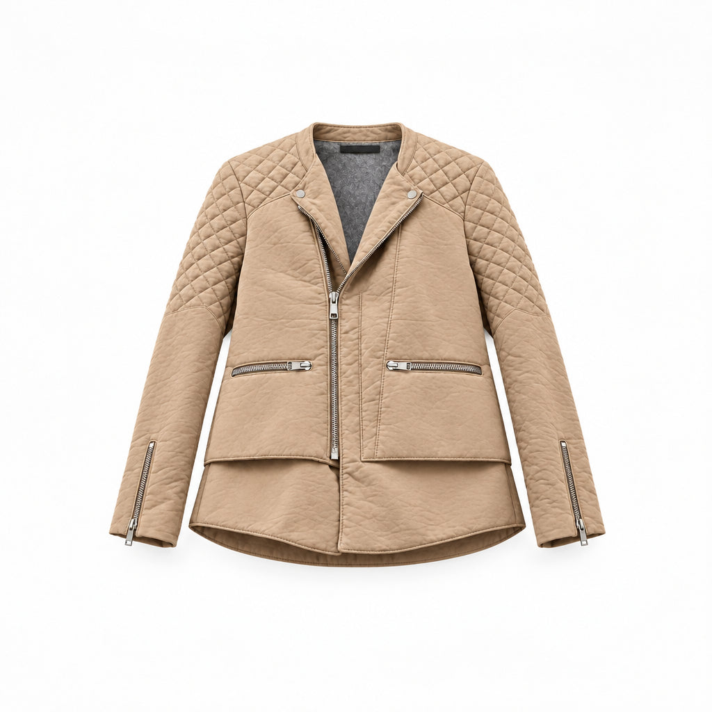 Balenciaga Jacket Small Beige Qltd