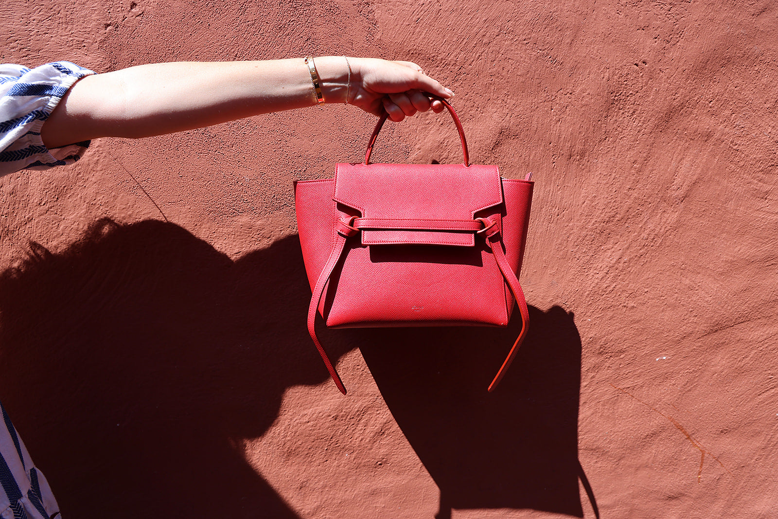 Red Céline Handbag