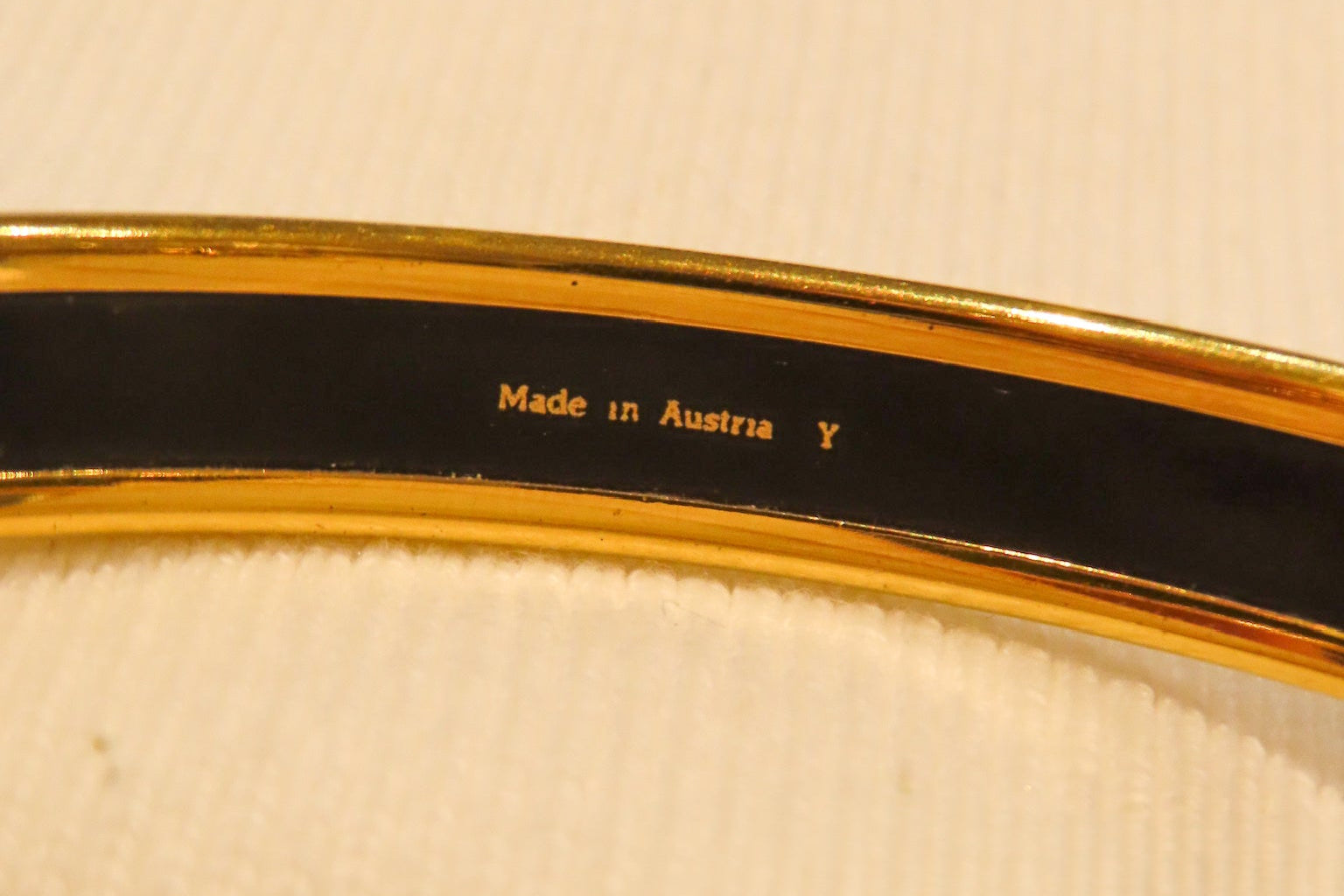 Hermès Fruits and Goddess Bangle