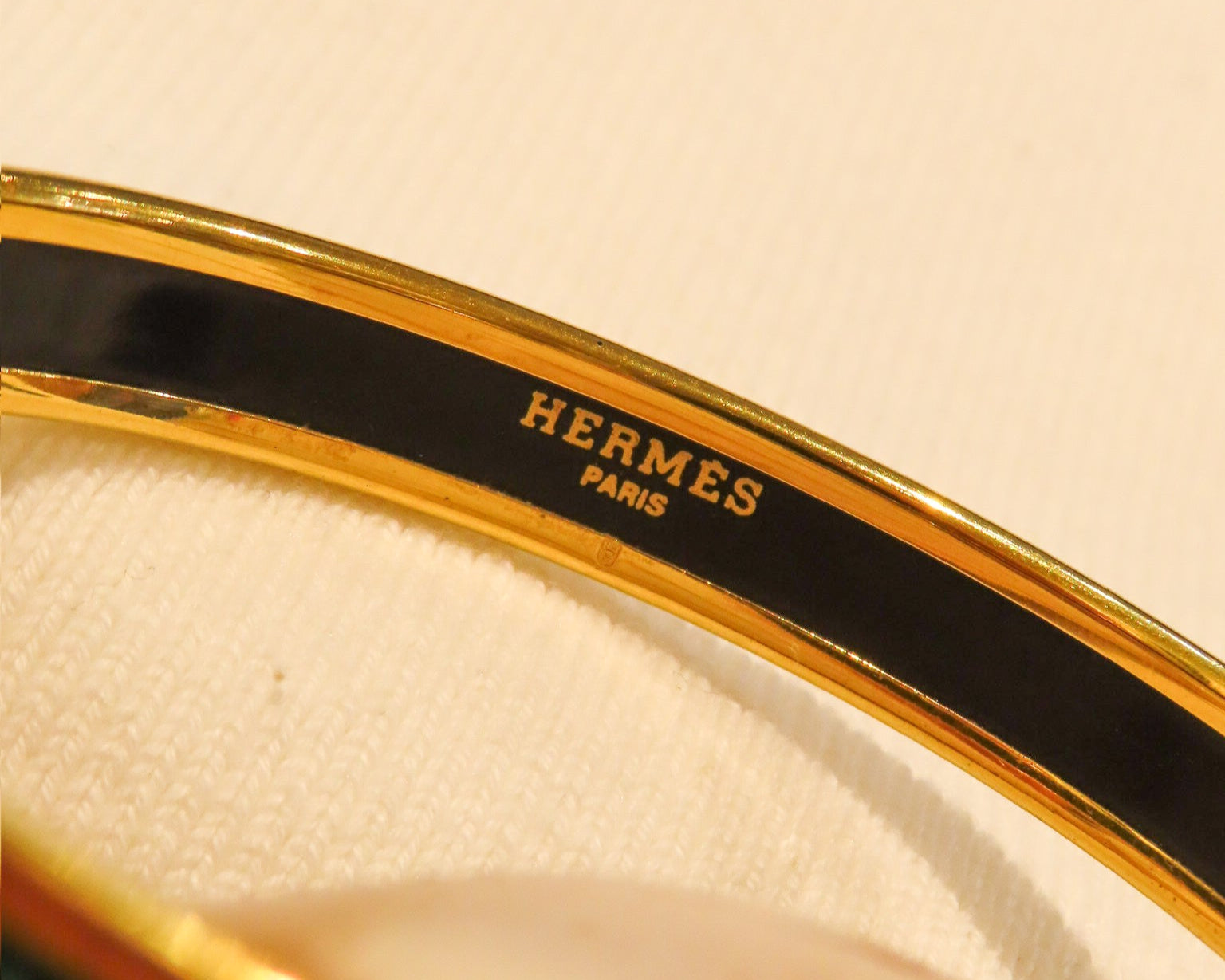 Hermès Fruits and Goddess Bangle