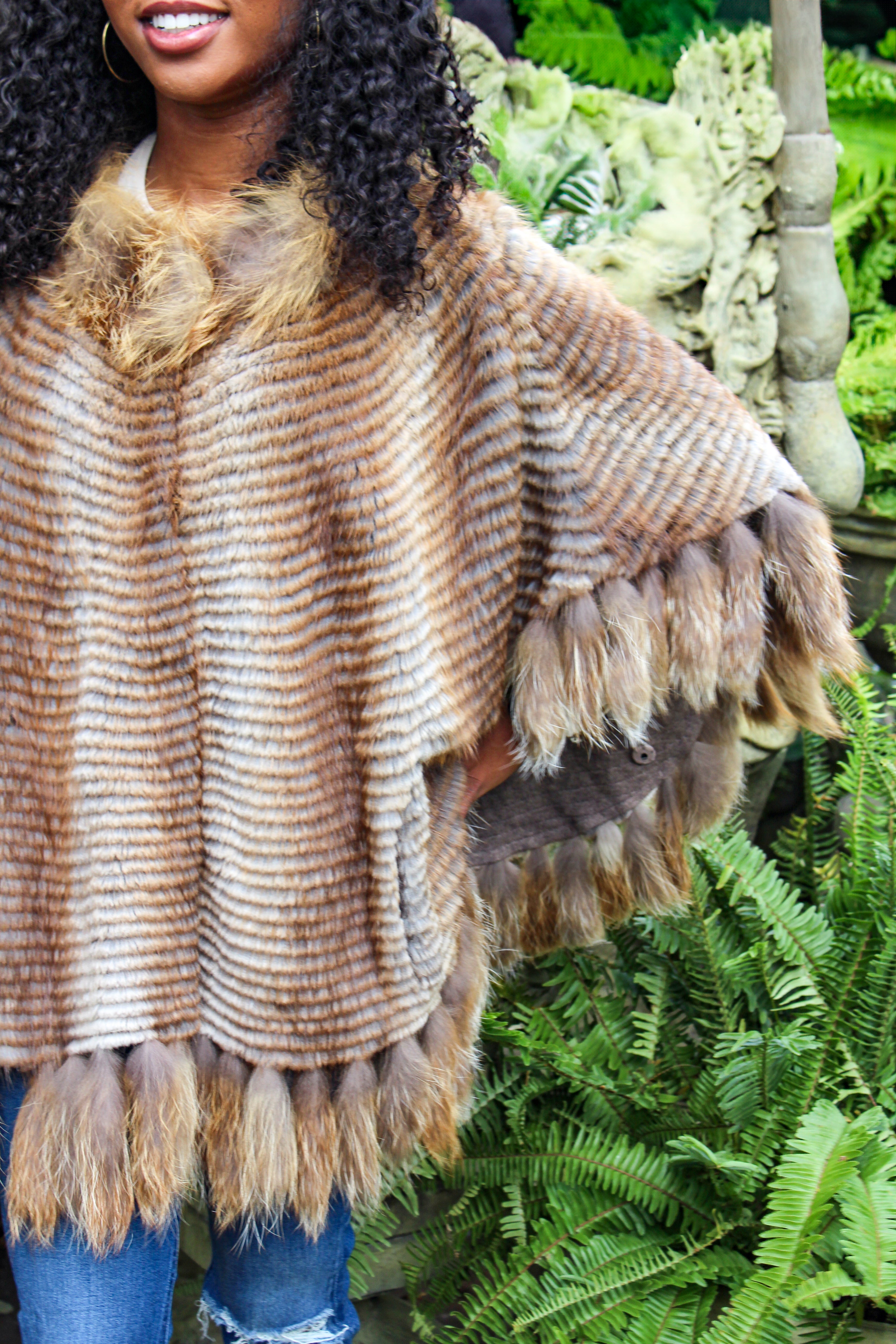 Fur Poncho