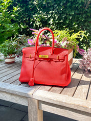 Hermès Clemence Birkin Retourne 30