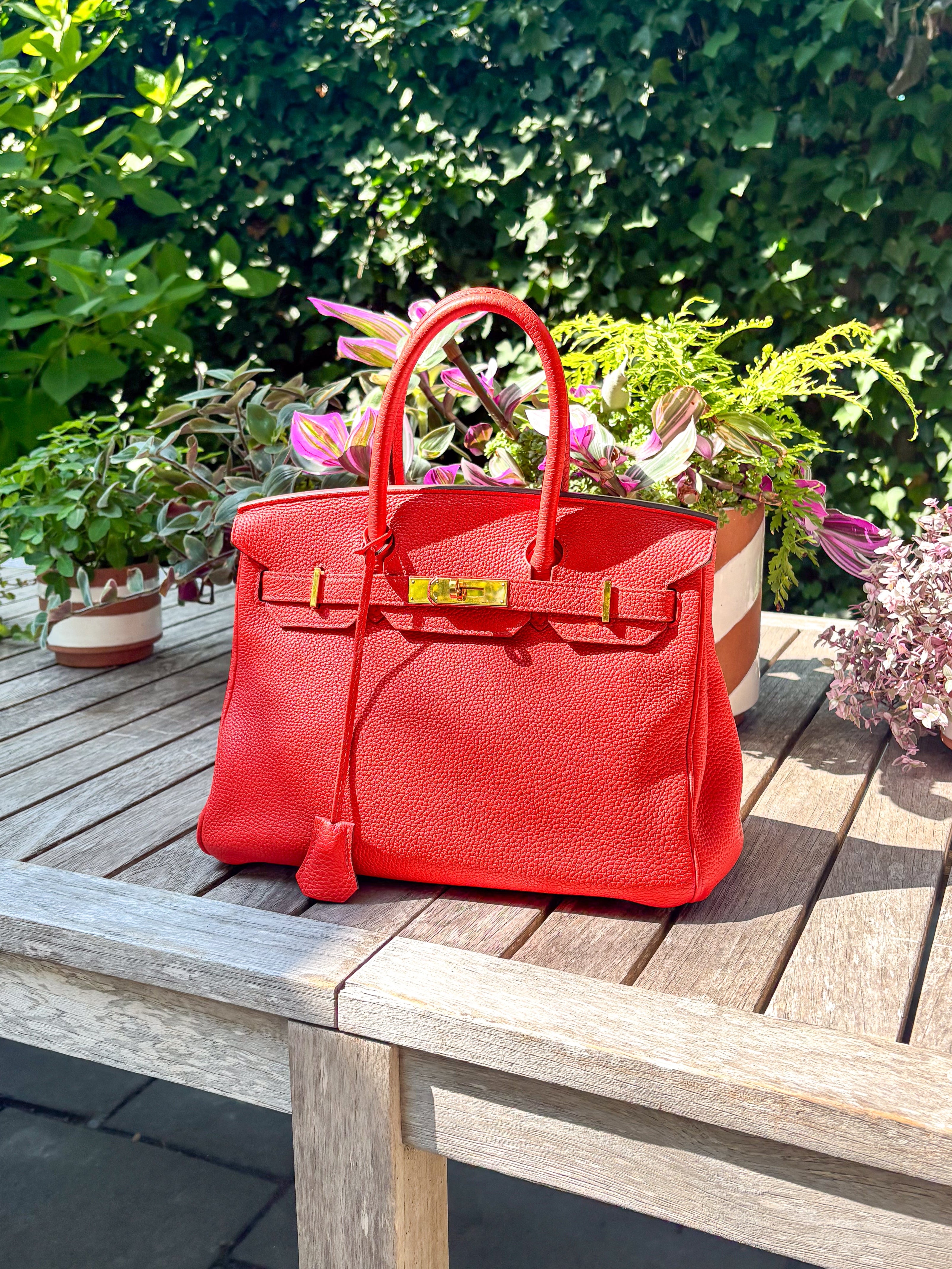 Hermès Clemence Birkin Retourne 30