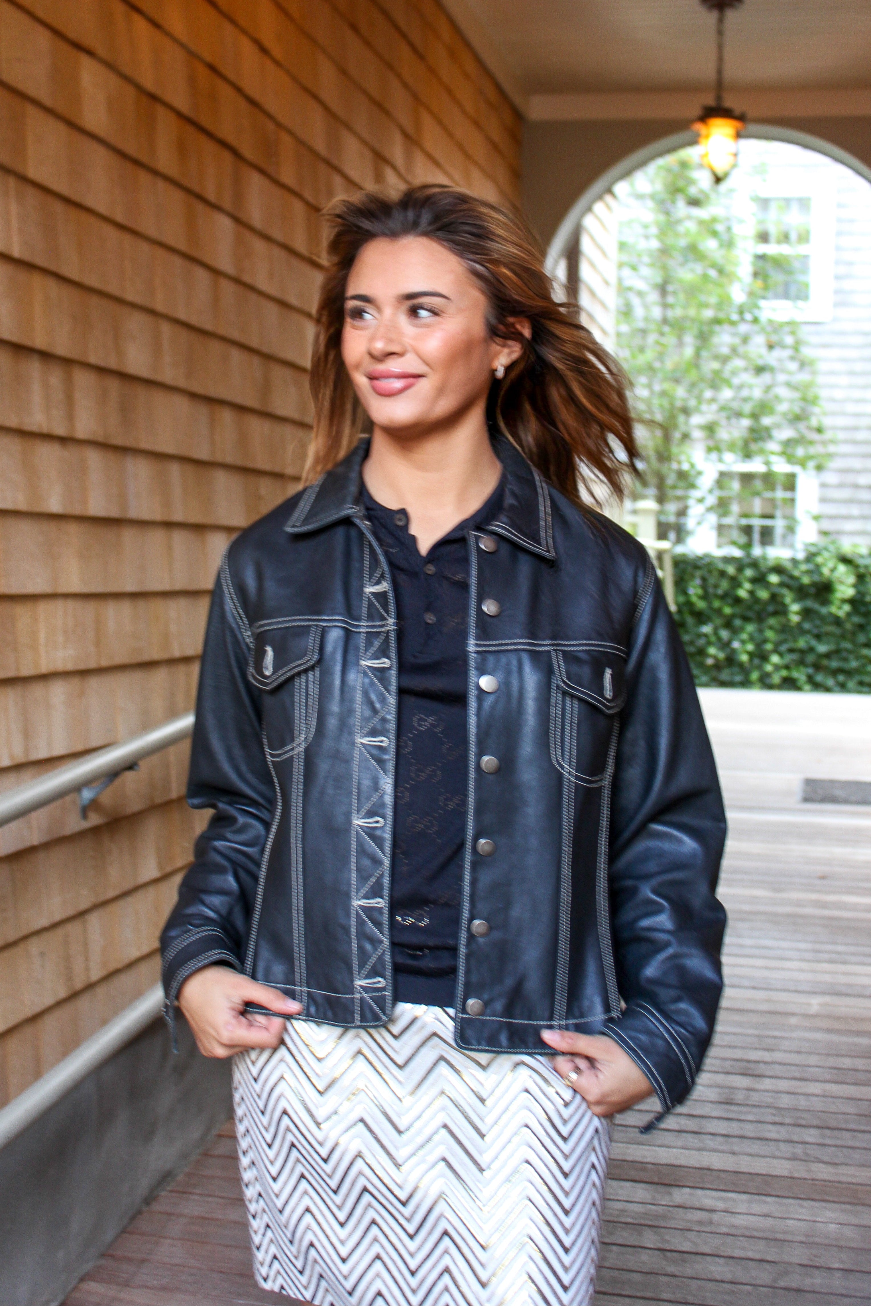 Vintage Gap Leather Jacket