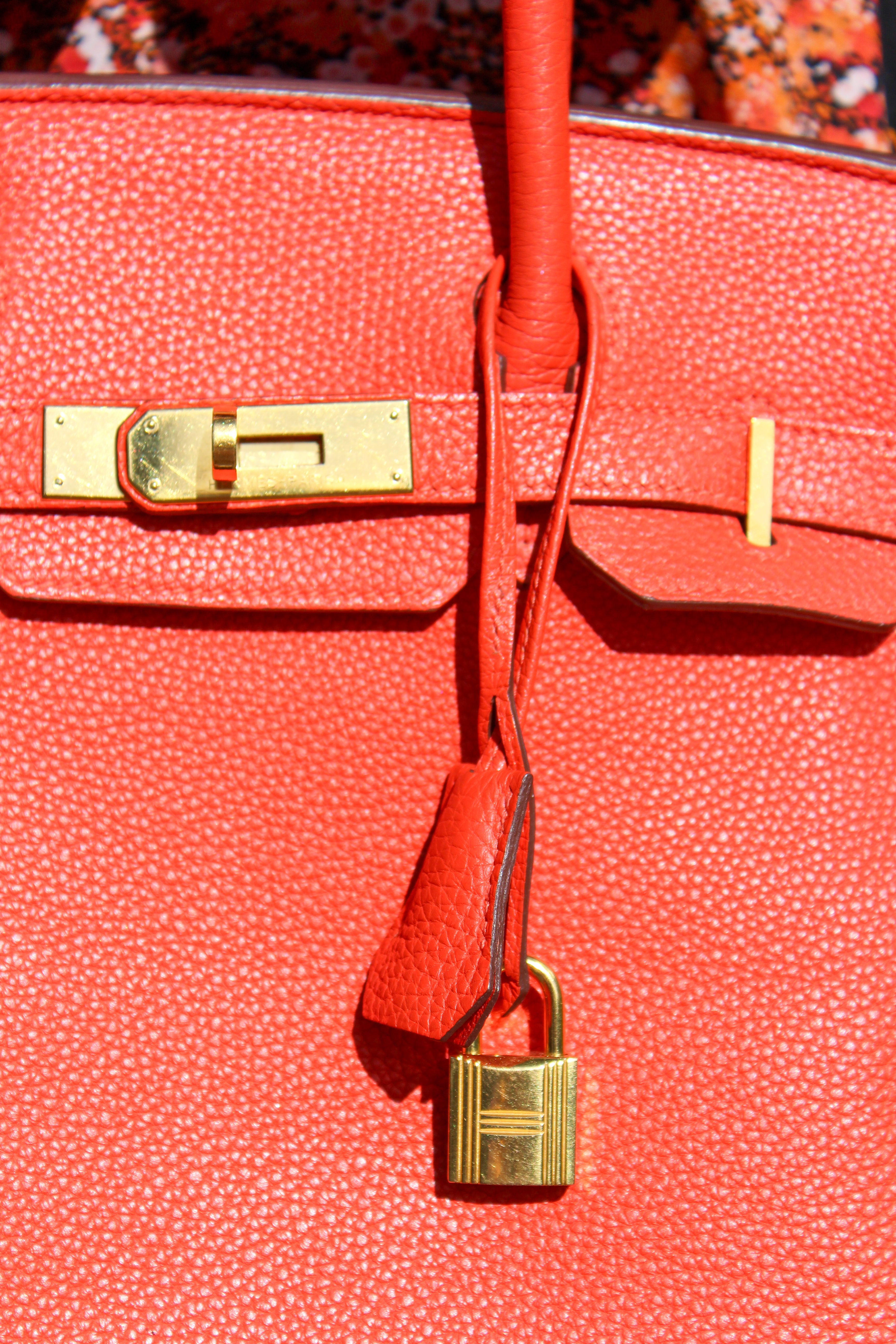 Hermès Clemence Birkin Retourne 30