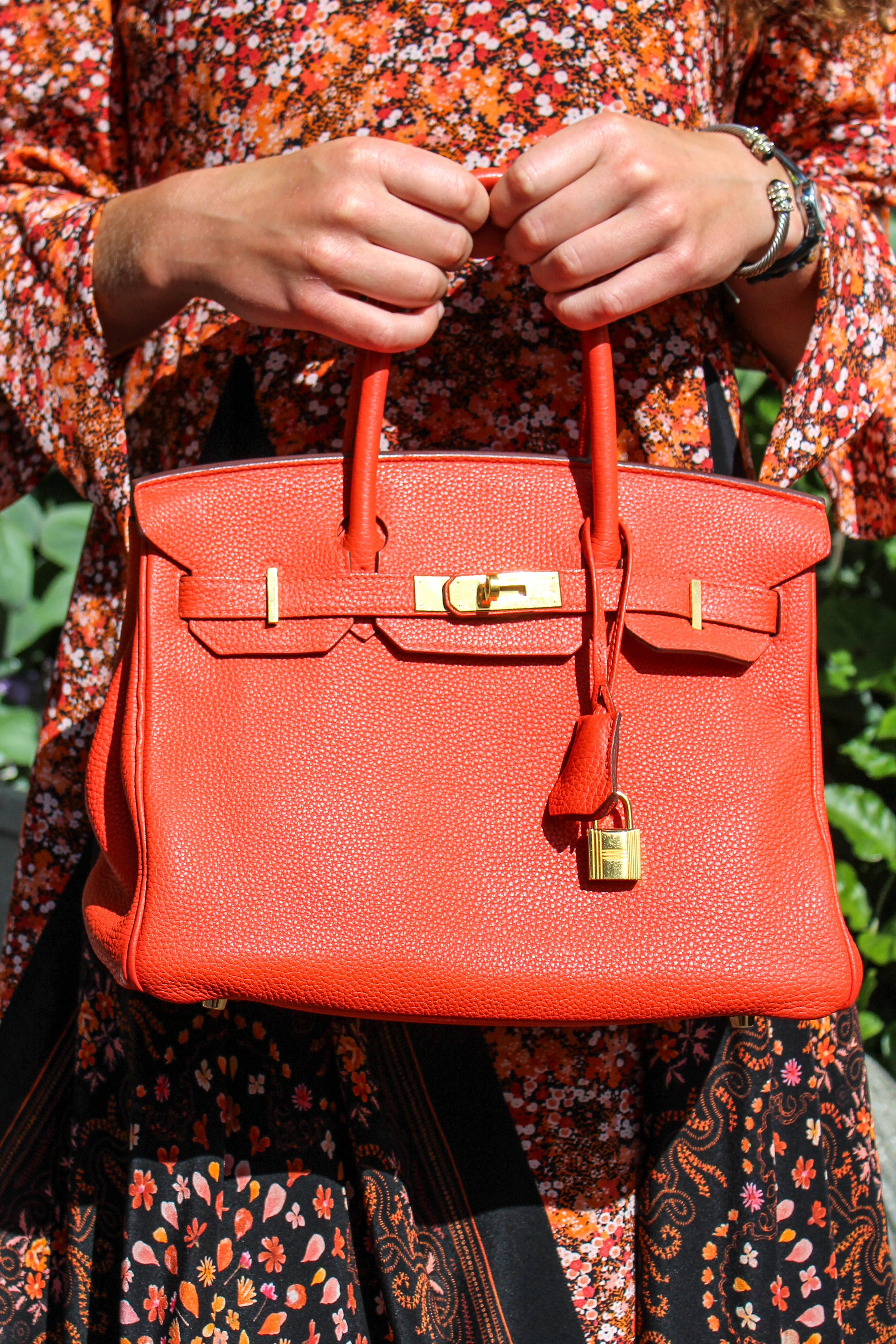 Hermès Clemence Birkin Retourne 30