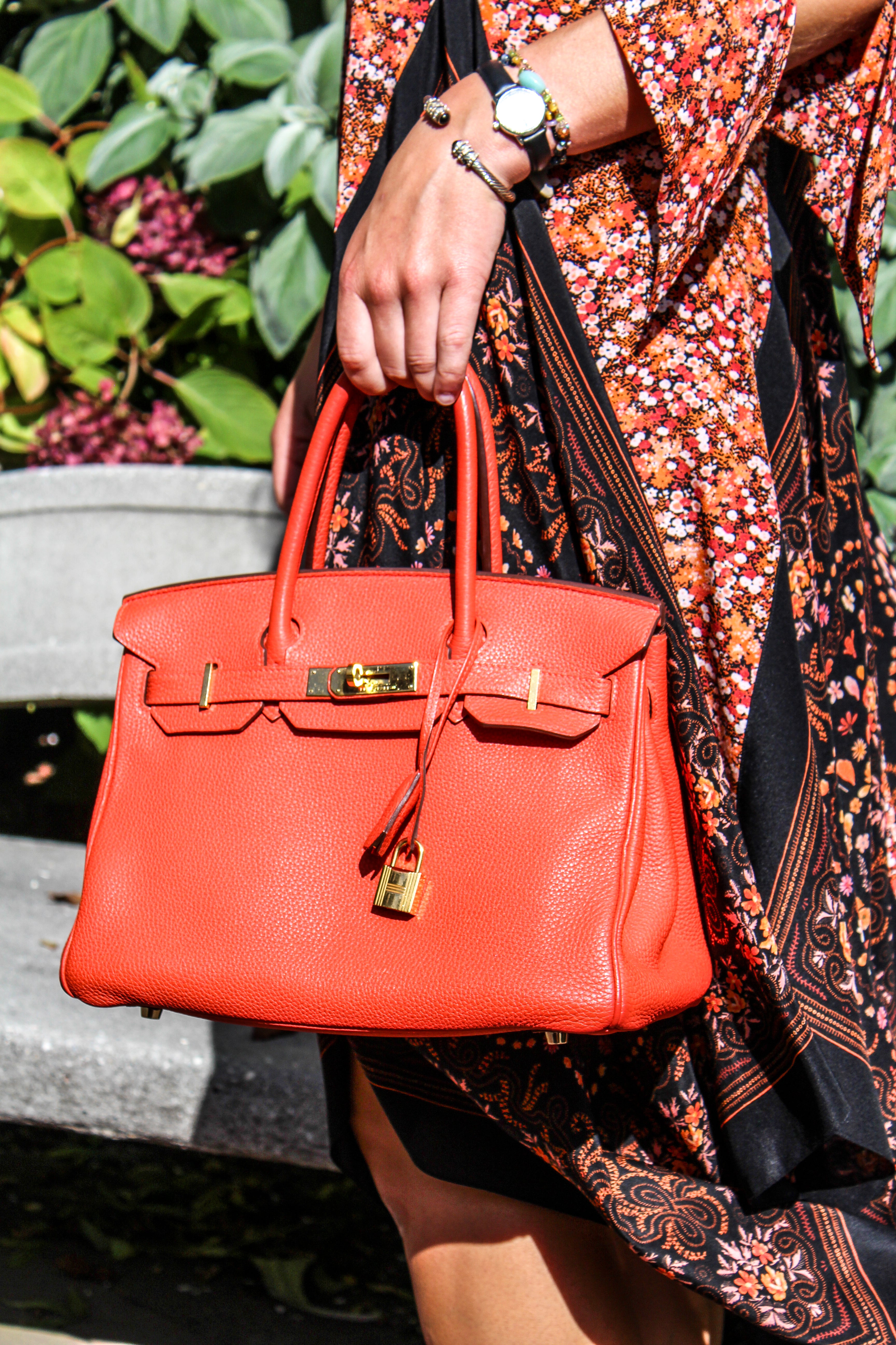 Hermès Clemence Birkin Retourne 30