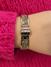 Hermès Charniere Lizard Bracelet